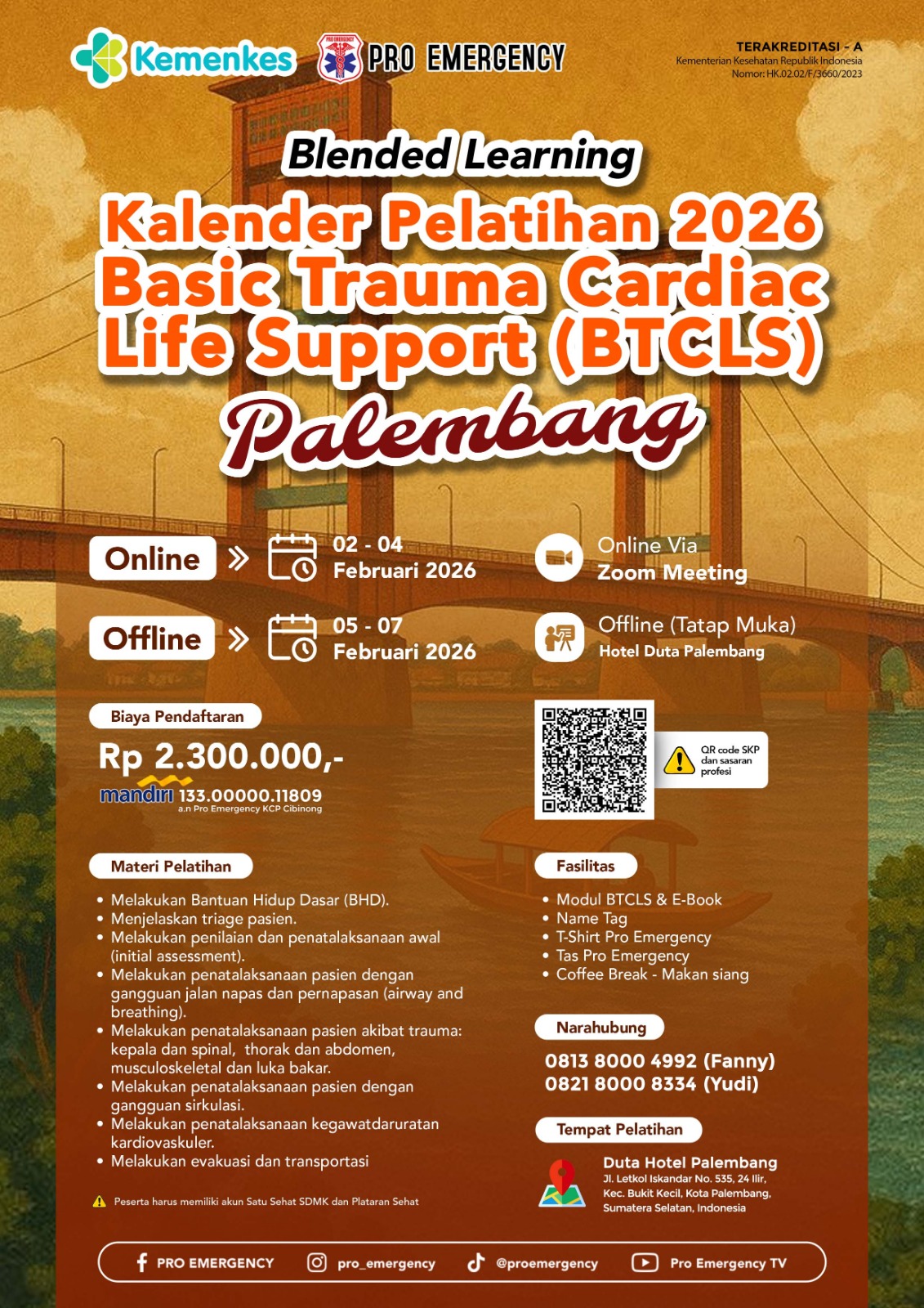 BTCLS PALEMBANG  2 - 7 Februari 2026
